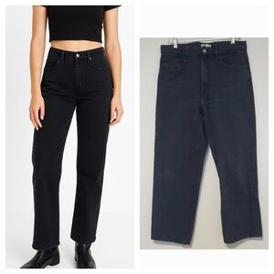 Zara TRF Washed Out Black Denim